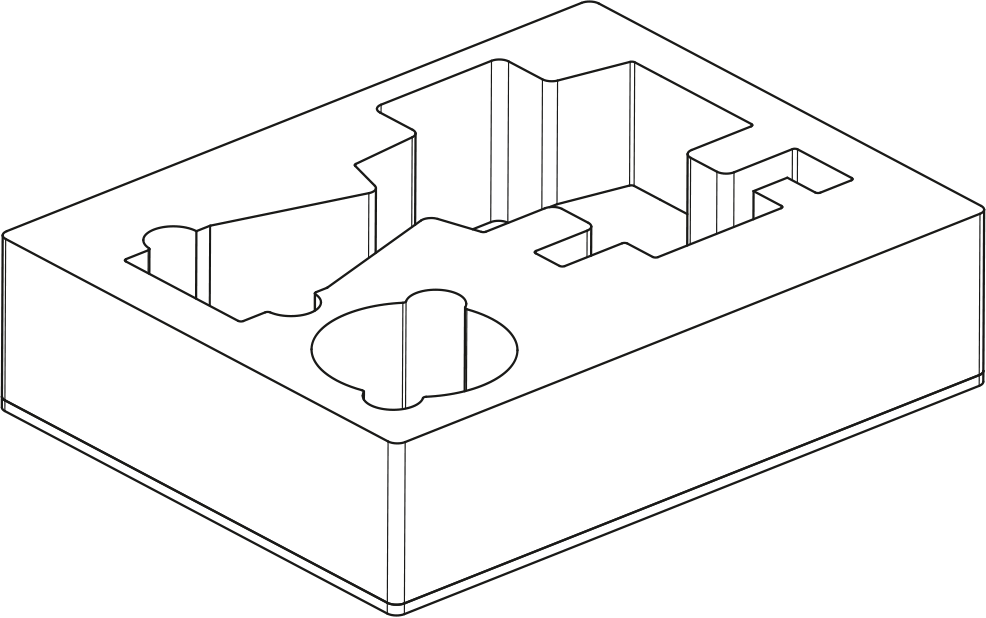 L+S Schaumstoff-Lösungen CAD-Bild