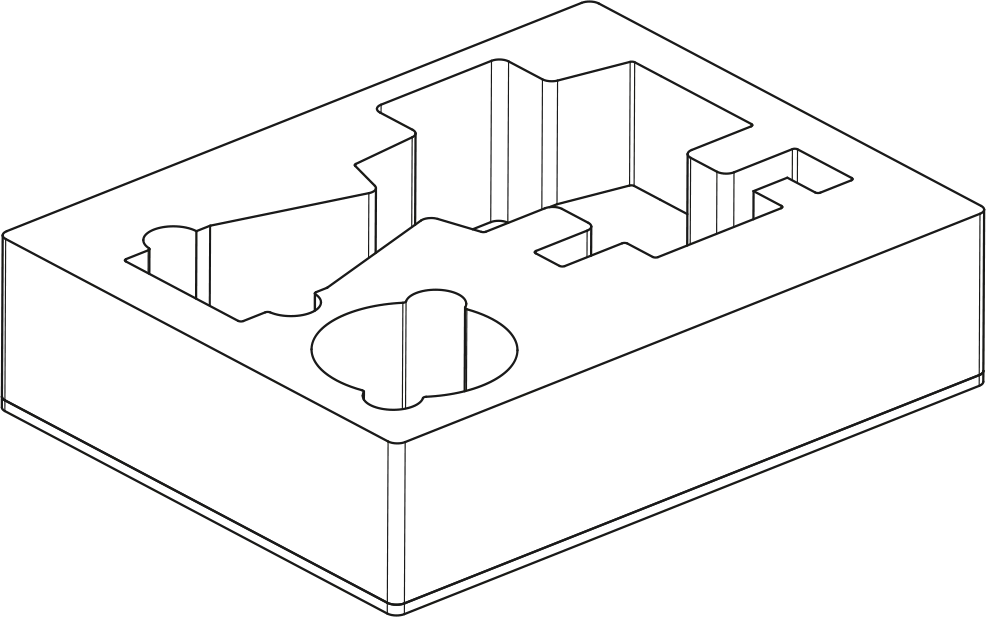 L+S Schaumstoff-Lösungen CAD-Bild