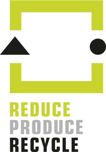 L+S Logo Reduce. Produce. Recycle.