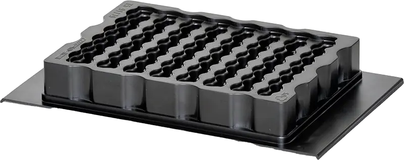 Vacuum-formed plastic parts